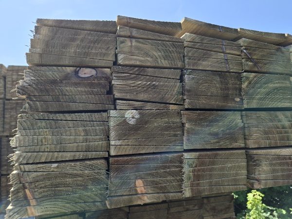 Jordan Cladding FEATHEREDGE CLADDING 32X175MM TREATED GREEN - Jordan Got Wood Ltd